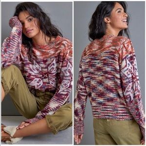 Anthropologie Sharona Sweater Greylin